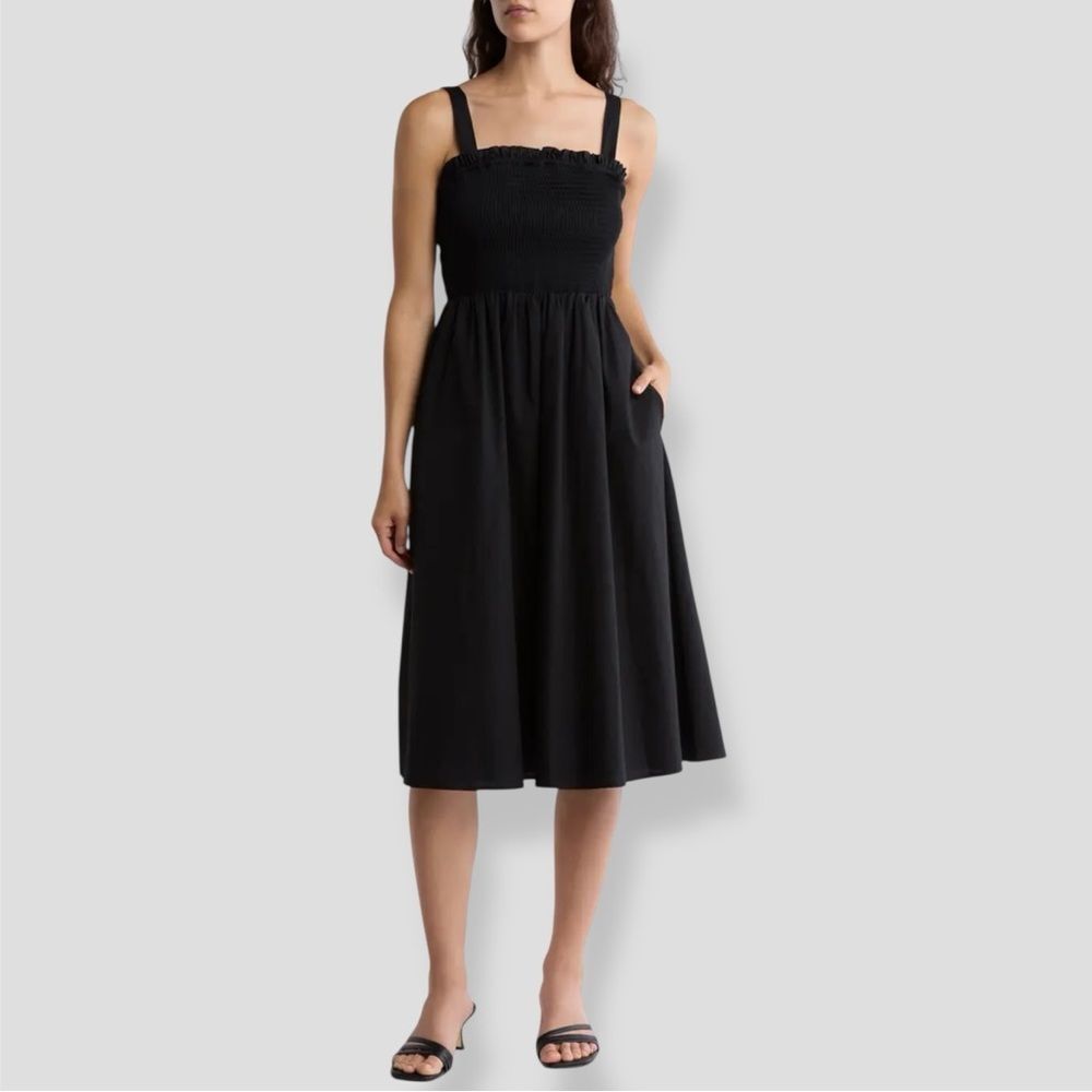 NWT Hutch Tristan Fit & Flare Sundress Elegant Black Dress